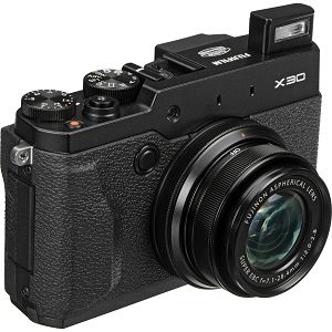 Fujifilm X-30 Black Fuji X-30 4X digitalni fotoaparat Pro Enthusiast fixed lens 4X Manual F2.0-F2.8, X-Trans 2 PD (12m, 2/3") 3.0" LCD 920K + OLED wiew