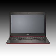 FUJITSU ULTRABOOK UH572(002-57)/ 13.3 / Core i7-3517U / 8GB / 500GB + 24GB SSD / BT / HDMI / Intel WiDi / USB3.0 / Cam / Win7 Pro (red)
