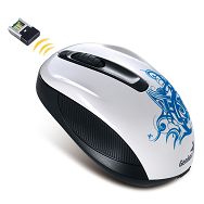 Genius NX-6510, miš,USB,IR,Battery, bijela tattoo