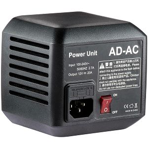 Godox AD-AC 220V AC adapter stalnog napajanja za AD600 TTL, AD600B, AD600BM, Quadralite Atlas 600 i Atlas 600 TTL bljeskalicu