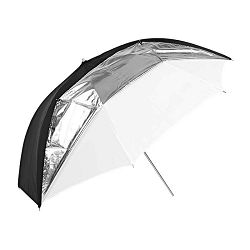 Godox UB-006 Black Silver White Umbrella 84cm reflektirajući foto kišobran