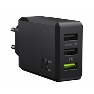 Green Cell Charger USB GC ChargeSource 3 3xUSB 30W fast charging technology Ultra Charge and Smart Charge (CHARGC03)