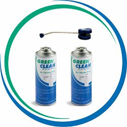 Green Clean AIR Duster Starter KIT 2x G-2041 + 1x V-2000 komplet Air + Vacuum Power 400ml + Top Ventil vrh ventila (GS-2041)