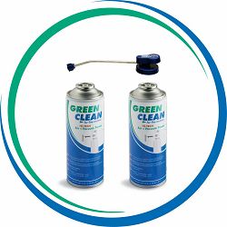 Green Clean AIR Duster Starter KIT 2x G-2051 + 1x V-2000 komplet Air + Vacuum Power 400ml HI-TECH + Top Ventil vrh ventila (GS-2051)