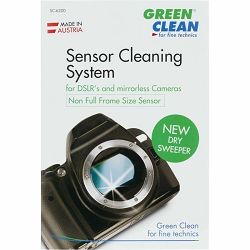 Green Clean Sensor Cleaning System PROFI KIT APS-C New Dry Sweeper komplet za čišćenje senzora 1x G-2051 + 1x V-3000 Mini Vacuum + 2x SC-4050 3x SC-4070 Wet&Dry + 1x Silky Wipe (SC-6200)