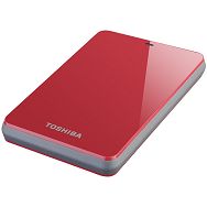HDD External TOSHIBA Stor.E Canvio (2.5", 500GB, USB 3.0/ 2.0) Red