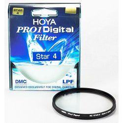 Hoya Pro1 Digital Star 4 filter PRO1D DMC LPF 77mm