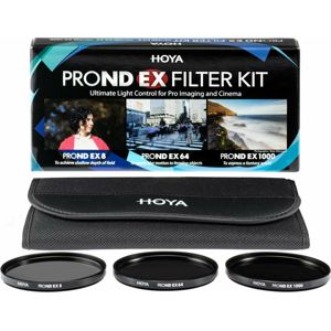 Hoya PROND EX filter kit 8/64/1000 58mm Neutral Density ND filter komplet ND8, ND64, ND1000 (HO-NDKEX58)