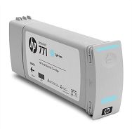 HP 771 3-pack 775-ml Light Cyan Ink Cartridges