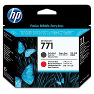 HP 771 Matte Black/Chromatic Red Printhead