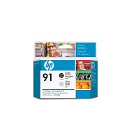 HP 91 Photo Black and Light Grey Printhead