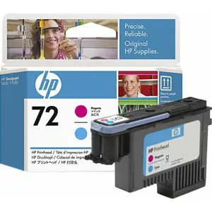 HP tinta C9383A Magenta + cyan printhead No.72