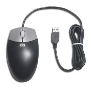 HP USB 2 button optical mouse