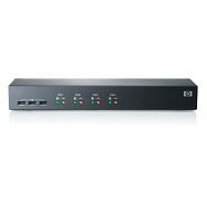 HP 1x4 USB/PS2 KVM Cnsl Switch