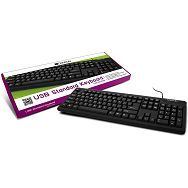 Input Devices - Keyboard CANYON USB, Ultra thin, Black, Retail, 1-pk