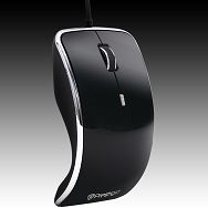 Input Devices - Mouse PRESTIGIO (Cable, Optical 800/1600dpi,4 btn,USB 2.0), Black