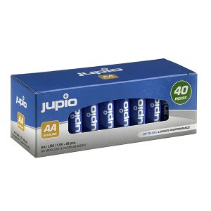 Jupio Alkaline Batteries Value Box 40 pcs JBA-AA40 pakiranje 40 komada AA baterije