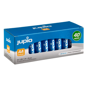 Jupio Alkaline Batteries Value Box 40 pcs JBA-AA40 pakiranje 40 komada AA baterije