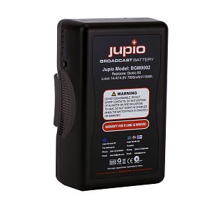 Jupio BGM0002 7800mAh Gold Mount battery LED Indicator Broadcast battery video baterija