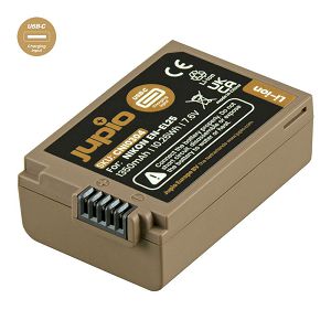 Jupio EN-EL25 Ultra C (USB-C input) 1350mAh 10.26Wh 7.6V baterija za Nikon Fc, Z50, Z30 Lithium-Ion Battery Pack (CNI0304)
