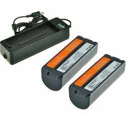 Jupio KIT 2x Battery CCA0013 NB-CP2L + LCA0010 Selphy charger komplet punjač i dvije baterije za Canon Selphy CP510, CP600, CP710, CP730, CP750, CP770, CP780, CP800, CP910, CP820, CP1200