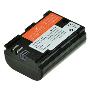 Jupio LP-E6N 1700mAh baterija za Canon EOS R, RP, 5D IV, 6D II, 80D, 7D II, 5DsR, 5D III, 6D, 7D, 70D, 60D, 5D II, XC10, 5Ds, 60Da, LPE6, LP-E6 Lithium-Ion Battery Pack (CCA0028V2)