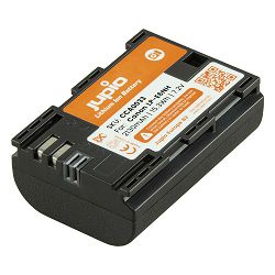 Jupio LP-E6NH 2130mAh 7.4V baterija za Canon EOS R5, R6, R, RP, 5D IV, 6D II, 80D, 7D II, 5DsR, 5D III, 6D, 7D, 70D, 60D, 5D II, XC10, 5Ds, 60Da, LPE6, LP-E6 Lithium-Ion Battery Pack (CCA0033)