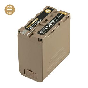 Jupio NP-F970 Ultra C (USB-C 20W PD input/output) 10050mAh baterija za Sony s NP-Fxxx prihvatom Lithium-Ion Battery Pack (VSO0303)