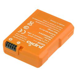 Jupio Orange-Series EN-EL14A baterija za Nikon D5600, D5500, D5300, D5200, D5100, D3500, D3400, D3300, D3200, D3100, Df, Coolpix P7800, P7700, P7100, P7000 Lithium-Ion Battery Pack (CNI0202V4)
