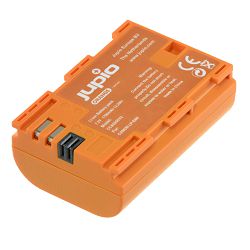 Jupio Orange-Series LP-E6N 1700mAh 7.2V baterija za Canon EOS 6D II 5D IV 5D III 5DsR 7D II 80D 70D 60D 5D II XC10 5Ds 60Da Lithium-Ion Battery Pack (CCA0205V2)