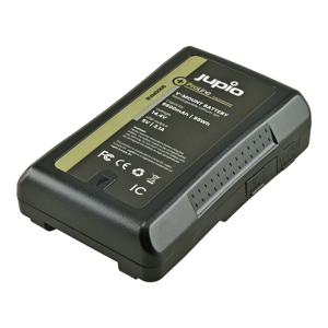 Jupio ProLine V-Mount 6600mAh (95Wh) 14.4v LED Indicator D-Tap and USB 5v DC Output Broadcast battery video baterija (BVM0005)