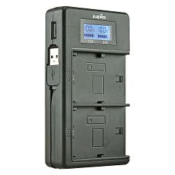 Jupio USB Dedicated Duo Charger LCD punjač za Canon LP-E10 EOS 4000D, 2000D, 1300D, 1200D, 1100D Rebel T3, T5, T6, T7 (JDC2003)