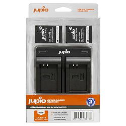Jupio Value Pack: 2x Battery LP-E12 + USB Dual Charger baterija i punjač (CCA1010)