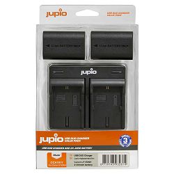 Jupio Value Pack: 2x Battery LP-E6NH 2130mAh + USB Dual Charger baterija i punjač (CCA1011)