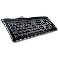 Keyboard LOGITECH Ultra-Flat Keyboard USB/PS/2 Black, Retail, 1pk