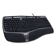 Keyboard MICROSOFT Natural Ergonomic Keyboard 4000 USB 1.1 English Black, Retail, 1pk