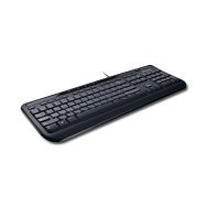 Keyboard MICROSOFT Wired Keyboard 600 USB 2.0, Waterproof, Multimedia Function, Black, Retail, 1pk
