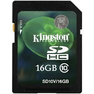 Kingston - Flash memory card - 16 GB - Class 10 - SDHC