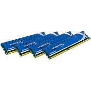 KINGSTON HyperX XMP Non-ECC DDR3 (32GB (4x8GB kit) 1600MHz) CL9 Blu