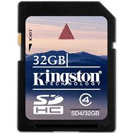 Memory ( flash cards ) KINGSTON NAND Flash Secure Digital High Capacity 32768MB, 1pcs