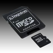 Memory ( flash cards ) KINGSTON MicroSDHC NAND Flash Micro SDHC 32GB Class 4, Plastic, 1pcs with SDHC adapter