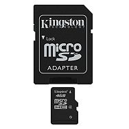 Kingston microSDHC, Class4, 4GB
