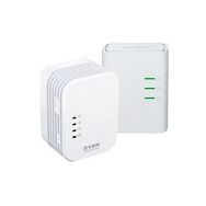 Kit with 2 Powerline 200M Homeplug AV Wireless N
