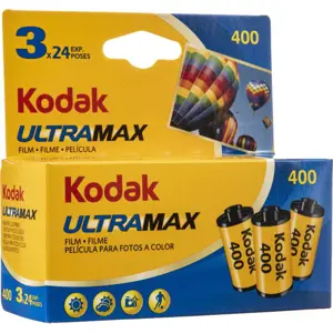 Kodak Film Ultra max 400 135/24 Color Negative 35mm film za 24 fotografije (pakiranje 3x filma)