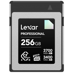 Lexar Cfexpress Type B, 256GB 3400MB/s 3700MB/s 4.0 VPG 400 Diamond Pro memorijska kartica