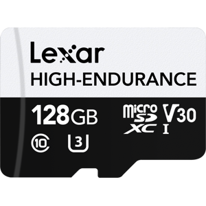 Lexar microSDXC 128GB 100MB/s 45MB/s Class 10 UHS-I C10 A1 V30 U3 High-Endurance memorijska kartica