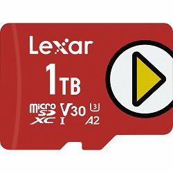Lexar microSDXC 1TB 150MB/s Play UHS-I memorijska kartica (LMSPLAY001T-BNNNG)