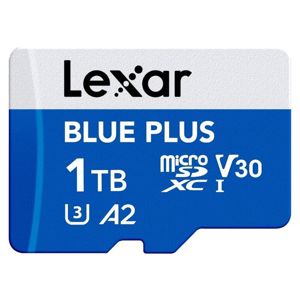 Lexar microSDXC 1TB 170MB/s UHS-I C10 A2 U3 V30 Blue Plus memorijska kartica + SD adapter