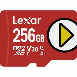 Lexar microSDXC 256GB 150MB/s Play UHS-I memorijska kartica (LMSPLAY256G-BNNNG)