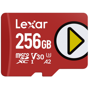 Lexar microSDXC 256GB 205MB/s 140MB/s Class 10 UHS-I C10 A2 V30 U3 Play Pro memorijska kartica